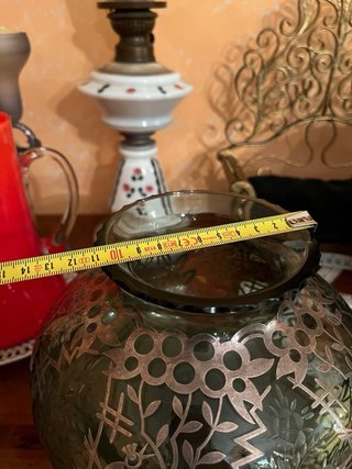 Vaso Art Déco Argento