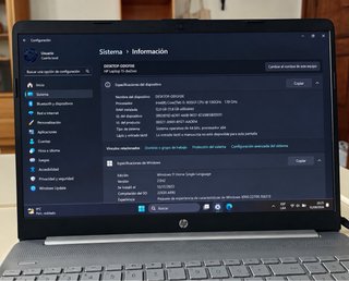 Portátil HP i5 10ª Gen 12GB RAM SSD 256GB