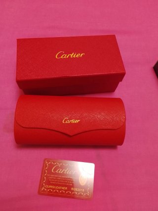 Gafas Cartier Mujer Marrón y Dorado