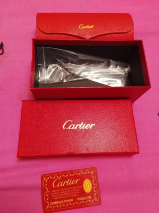 Gafas Cartier Mujer Marrón y Dorado