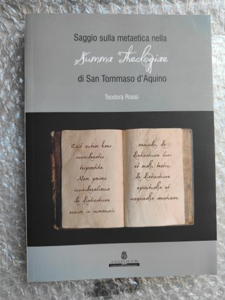 Saggio sulla metaetica nella Summa theologiae d...