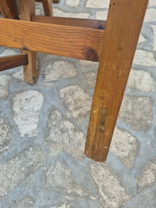 Conjunto 6 Sillas Clásicas Madera y Yute
