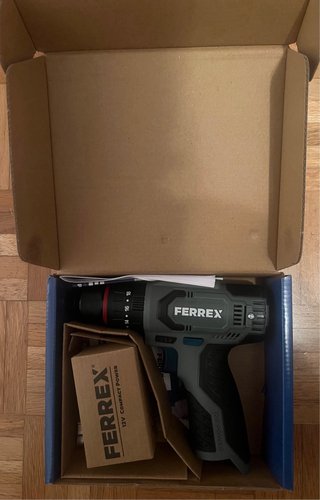 Taladro percutor Ferrex 12V a estrenar