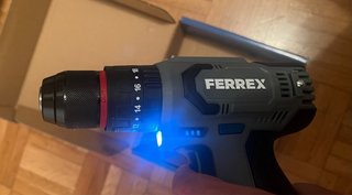 Taladro percutor Ferrex 12V a estrenar
