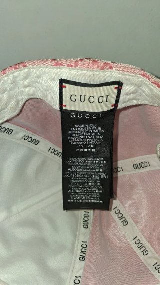 Gorra Gucci Rosa GG