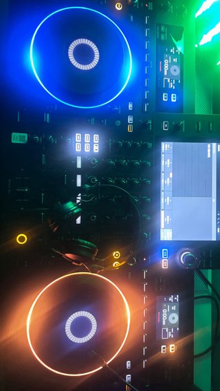 Pioneer DJ Mesa de Mezclas Negra