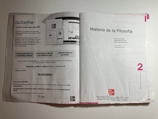 Historia de la Filosofía 2º Bach McGraw Hill