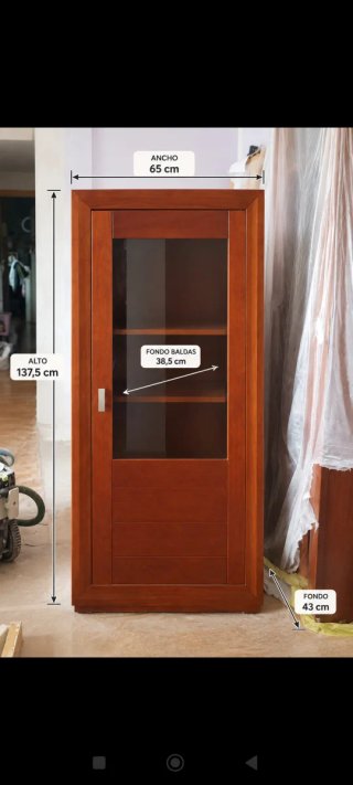 Conjunto Muebles Salón Madera