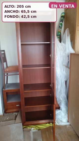 Conjunto Muebles Salón Madera