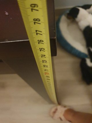 Mesa comedor madera oscura + 4 sillas
