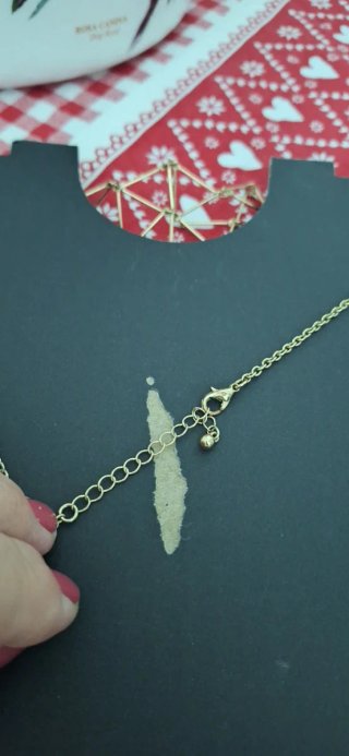 Collana bigiotteria geometrica oro