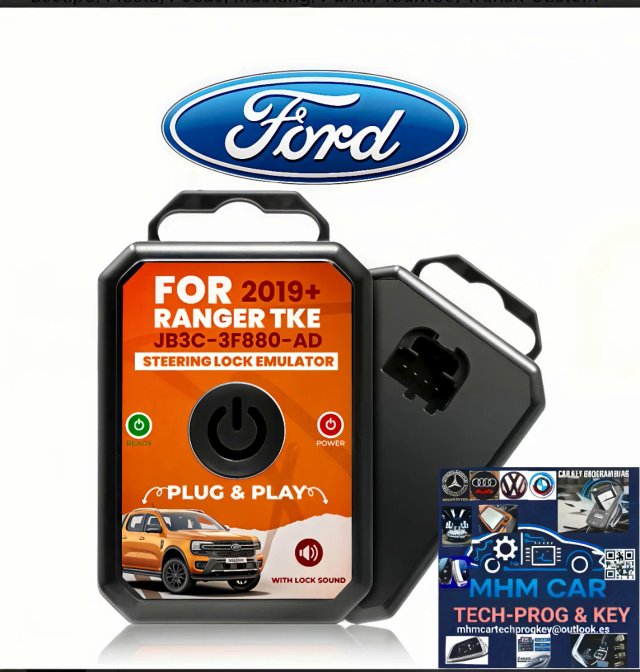 Simulador Bloqueo Dirección Ford Ranger,kuga 2019+