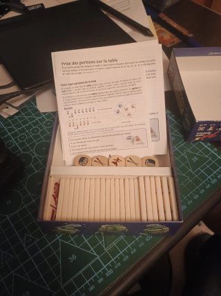Sushizock im Gockelwok - Juego de mesa