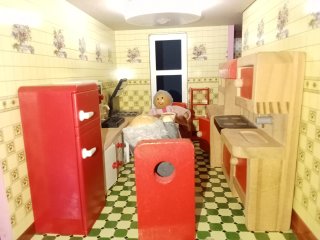 Casa de muñecas rosa venta en persona