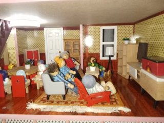 Casa de muñecas rosa venta en persona