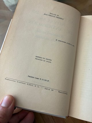 Antología de novelas y anticipación