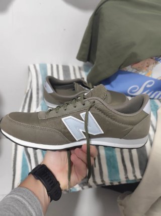 Zapatillas New Balance Verde y Gris