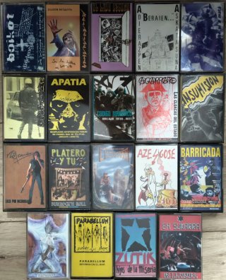 Cintas cassete Punk Rock. Precios en descripción