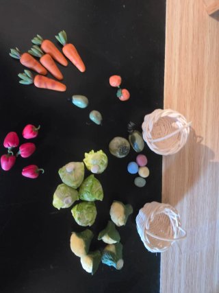 Casa de muñecas con accesorios