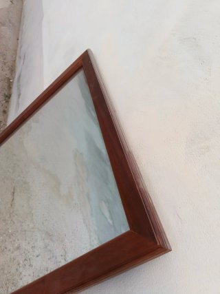 Espejo grande madera y cristal