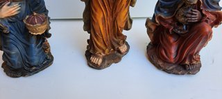 Set Presepe Vintage Tre Re Magi (3 Pezzi) – Resina