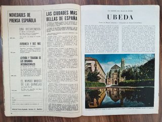 Lote de cuatro revistas antiguas variadas.