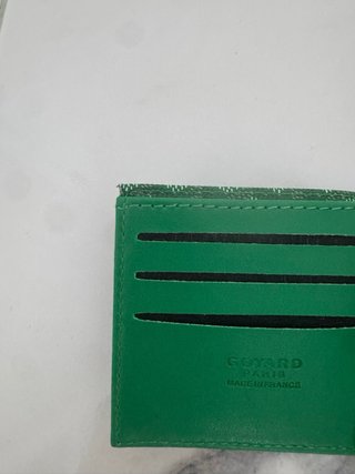 Portafoglio Goyard Verde