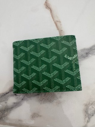 Portafoglio Goyard Verde