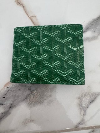 Portafoglio Goyard Verde