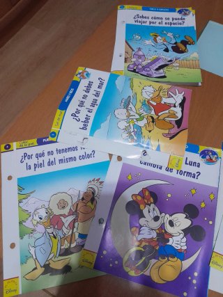 Archivador con fichas disney planeta agostini