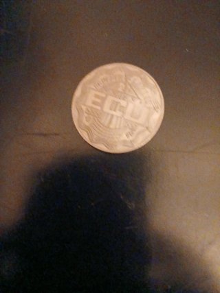 Monedas 10 Ecus y 2.5 Ecus
