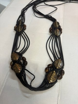 Cintura in pelle decorata