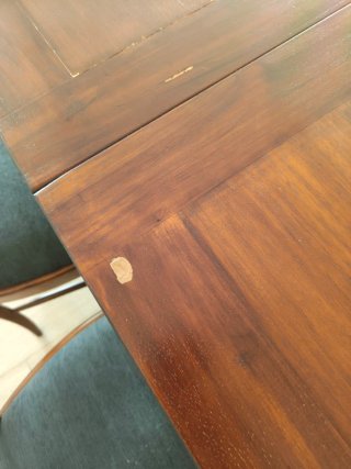 Mesa comedor extensible teca Banak