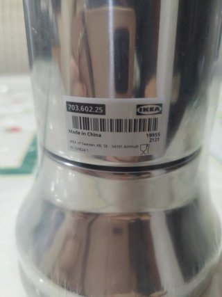 Cafetera Italiana Metálica IKEA