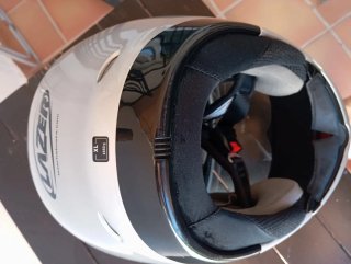 Casco Moto Modular Lazer Granville GL Plata XL
