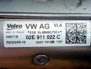 Motor arranque 02e911022c volkswagen t-roc * 94827