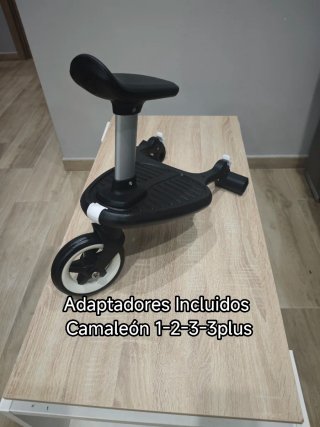 Patinete Bugaboo Camaleón 1-2-3-3plus con asiento.