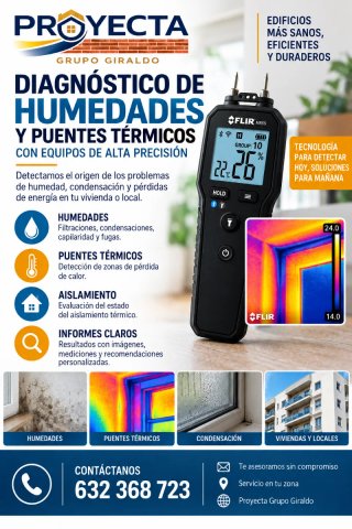 Diagnóstico Humedades y Puentes Térmicos