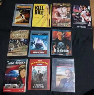 Lote Películas DVD Varias