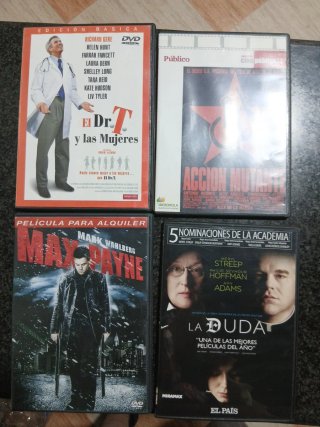 Lote Películas DVD Varias