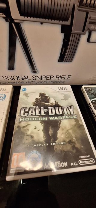 Pack Wii: Rifle Ardistel + 3 Call of Duty