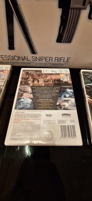 Pack Wii: Rifle Ardistel + 3 Call of Duty