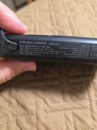 Batería Externa Negra