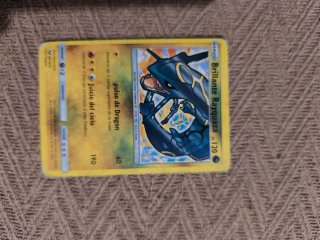 Carta Pokémon Rayquaza Brillante 120 HP