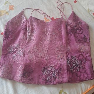 Conjunto 2 piezas fiesta rosa y morado