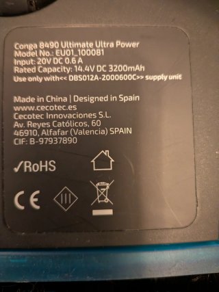Cecotec Conga 8490 Ultimate Robot Aspirador