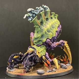 Patrulla de Combate Tiránidos Pintados Warhammer