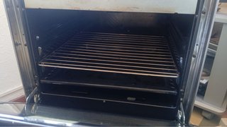 Cocina de gas Rommer 4 fuegos con horno y grill