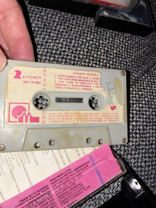 The Beatles Sgt. Pepper's Cassette