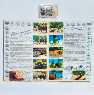 LA ABEJA MAYA DANONE ALBUM CROMOS COMPLETO